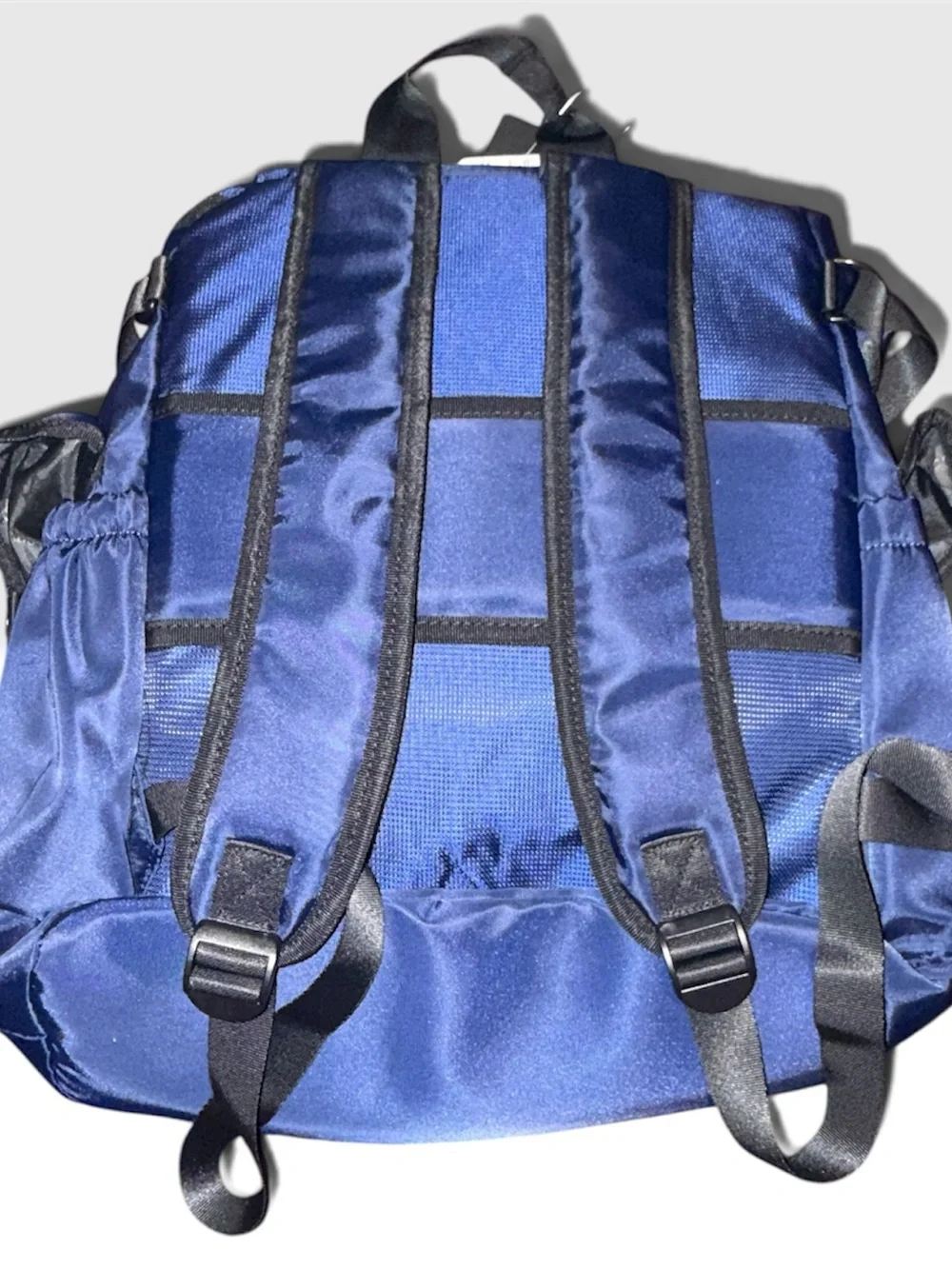NWT- Roberto Cavalli- Navy Logo Utility Backpack
